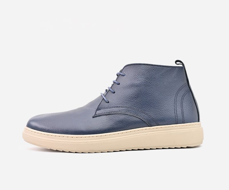 Chaussures mini Bottine cuir bleu – op20 - <strong>OPIYANE</strong>