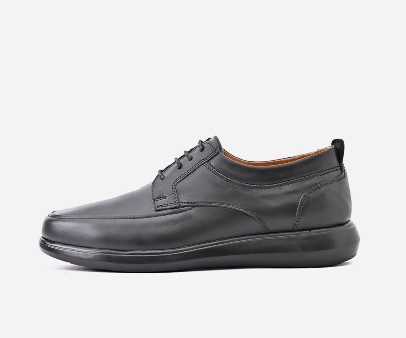 Chaussures Ultra confort en Cuir Noir  - op68