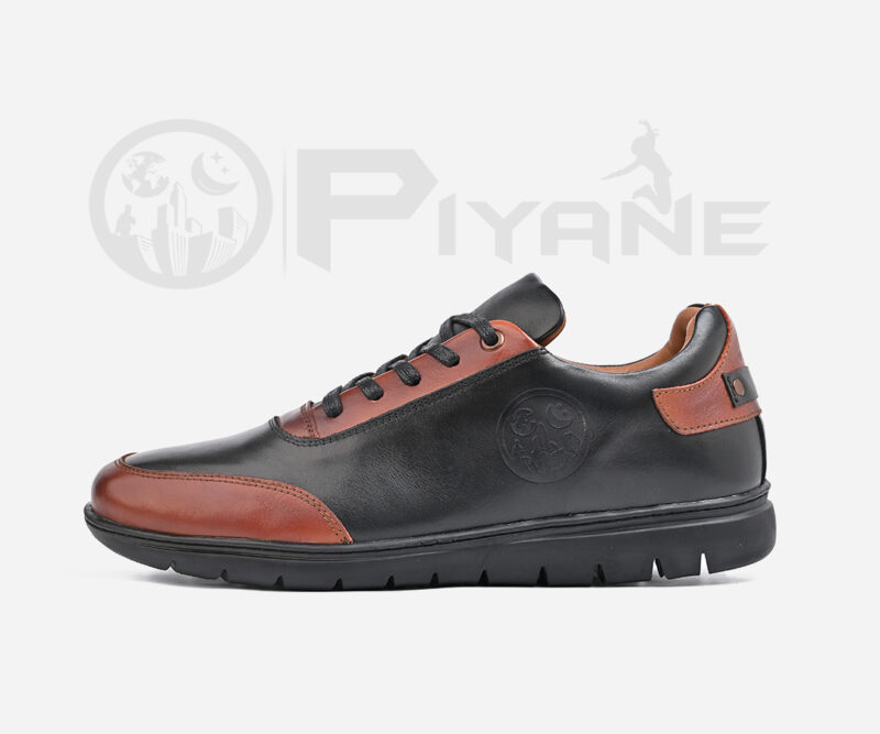 Chaussure homme en cuir noir - op84