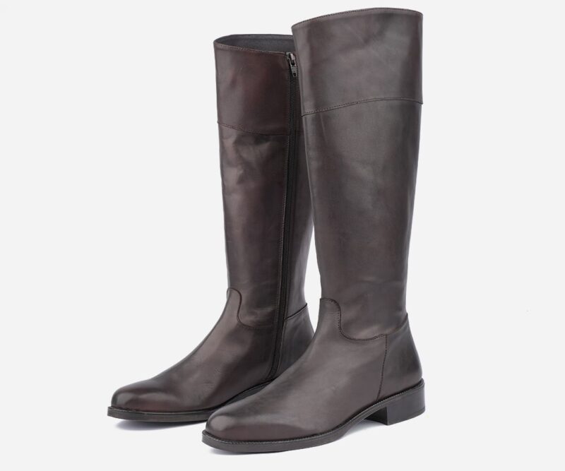 Bottines originales femme marron chocolat - op202 – Image 3