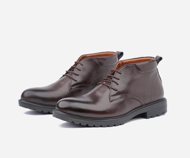 Boots Homme en cuir Marron - op109 - <strong>OPIYANE</strong> – Image 3