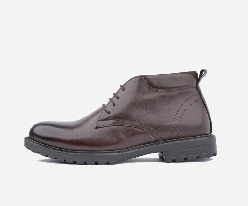 Boots Homme en cuir Marron - op109 - <strong>OPIYANE</strong>