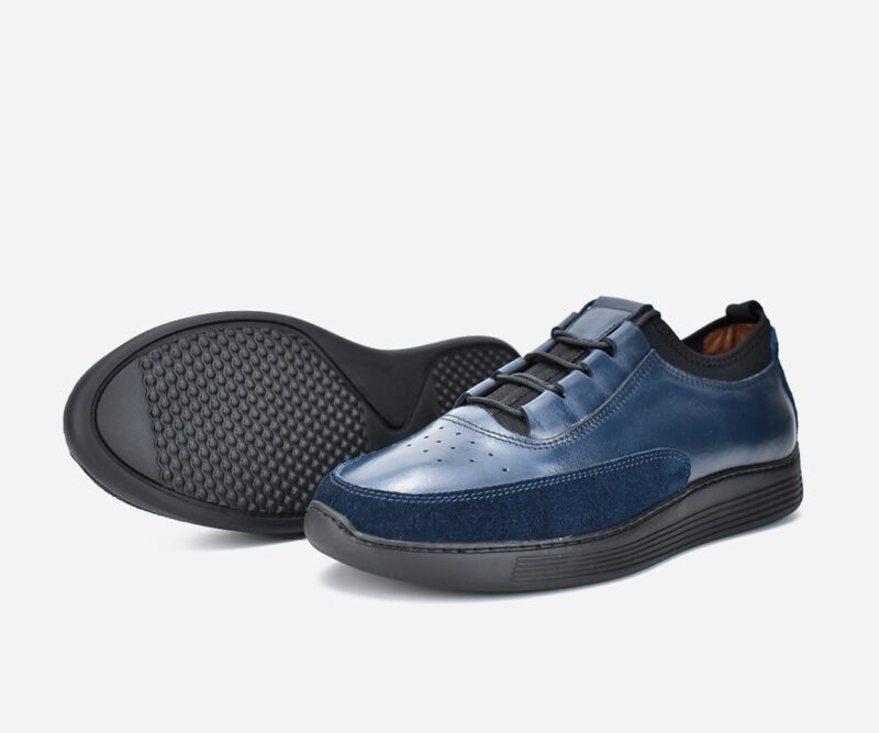 Espadrilles Confortables Haut gamme Bleu- op144 - <strong>OPIYANE</strong> – Image 3